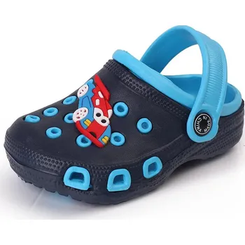 Chlapecká obuv Dětské letní crocs Barva: Tmavě Modrá, Velikost: 25