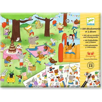 kreativní sada DJECO - Kreativní sada pro děti - Sada obtisků - PÁRTY