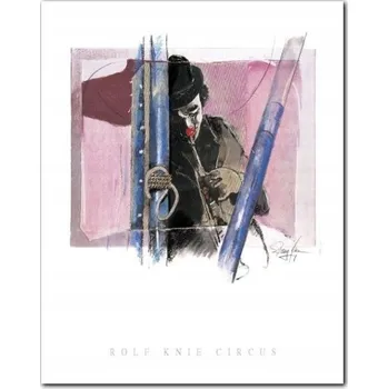 Obraz Musik Klaun plakát obraz 24x30 cm