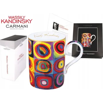 Hrnek Carmani Wassily Kandinsky, porcelánový, 400 ml