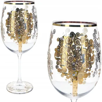 Sklenice Skleničky na červené víno Carmani - Gustav Klimt vícebarevný 640 ml 1