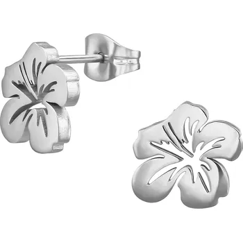 Náušnice Náušnice Květ Ibišku stříbro 3082