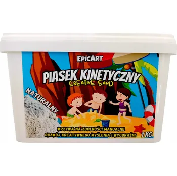 kinetický písek Kinetický písek Creative Sand 1 kg Přírodní