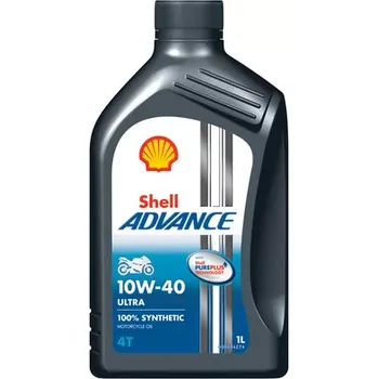 Motorový olej Shell ADVANCE ULTRA 4T 10W-40 1 lt SHELL (550053785)