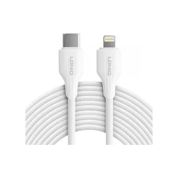 Datový kabel USB-C - Lightning LDNIO kabel 2m 30W bílý LC122I