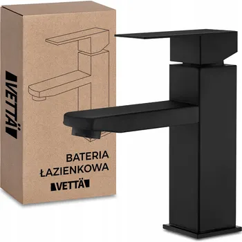 Vodovodní baterie Stojánková umyvadlová baterie VETTÄ černá