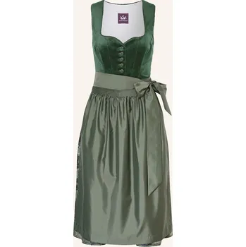 Dámská halenka Spieth & Wensky Dámský Dirndl Fabiana, zelená / tmavě zelená, 44