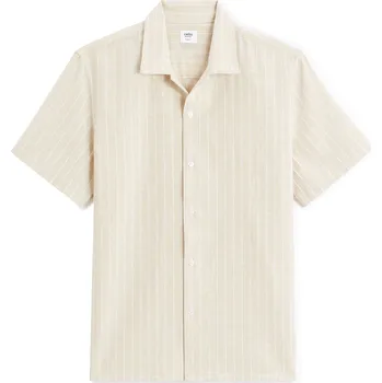 Pánská košile Celio Košile Gaculinco 1161597 Béžová M