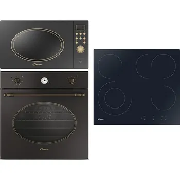 Set domácích spotřebičů Vestavný set Set Candy CEH6DXECTT/1 + Candy FCR 824 GH/E + Candy MIC20GDFGH