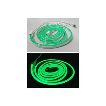 LED páska Flexibilní NEONOVÝ LED pásek - zelený, 1,8m, IP65, TRIXLINE TR-31N