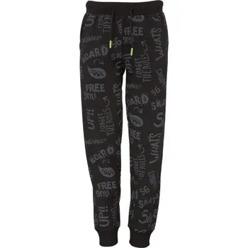 Chlapecké oblečení Dětské tepláky Lewro CHANDER 140/146 Černá, Tmavě šedá