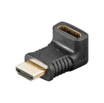 Video kabel Zásuvka adaptéru - zástrčka HDMI 2.1 8K VERTIKÁLNĚ 90 stupňů.