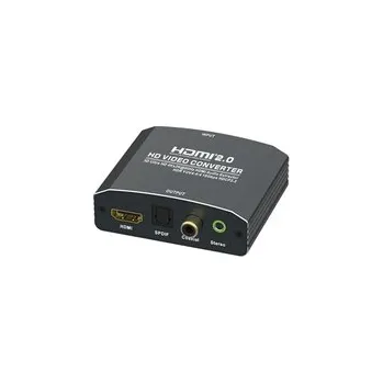 Video kabel HDMI-HDMI + Audio SPDIF nebo R/L Extractor SPH-AE09