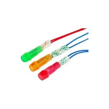 kontrolka 6mm/230V červená