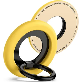 Náhradní kryt pro mobilní telefon Spigen Nano Pop Magsafe Phone Ring Mango Yellow