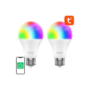 Žárovka Chytrá žárovka WiFi RGB LED Gosund WB4-2 (2-pack) E27 Tuya