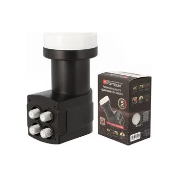 Satelitní technika LNB QUAD OPTICUM RED 03H PREMIUM