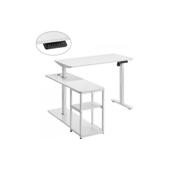 Psací stůl Spacetronik SPE-L120WW elektrický psací stůl Loris