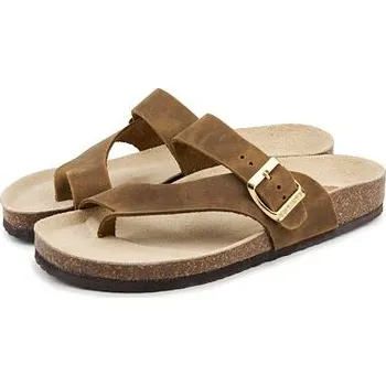 Dámská zdravotní obuv Vlnka Dámské korkové anatomické nazouváky Vanda hnědá velikost obuv dospělí 40