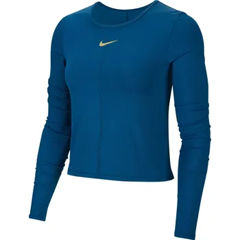 Dámské tričko Dámské funkční tričko s dlouhým rukávem Nike ICON CLASH W modré CU3347-460 - L | UK 10,5 | US 11,5