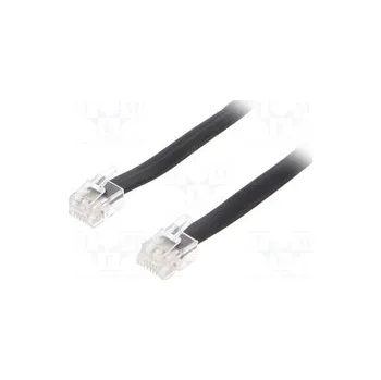 Síťový kabel TEL-RJ12-BK/06