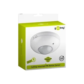 Pohybové čidlo STROPNÍ pohybový senzor pro IR 360 stupňů 6m IP20 Goobay