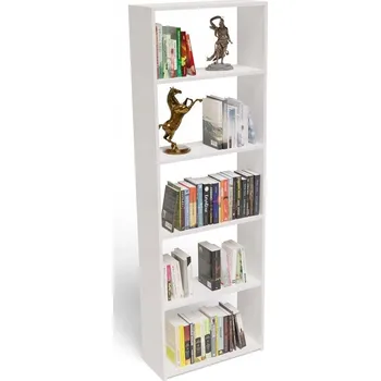 Knihovna Otevřený regál 60/24 EX3 bílý, knihovna