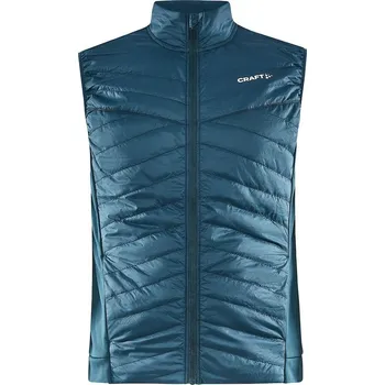 Pánská vesta Pánská funkční vesta Craft ADV ESSENCE WARM VEST zelená 1912452-678000 - S | UK 14 | US 15