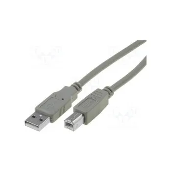 Elektrická zásuvka kabel USB AB vidlice/zásuvka 5m