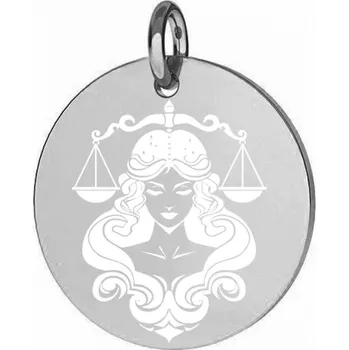Přívěsek Stříbrný přívěsek zvěrokruh váhy 15 mm