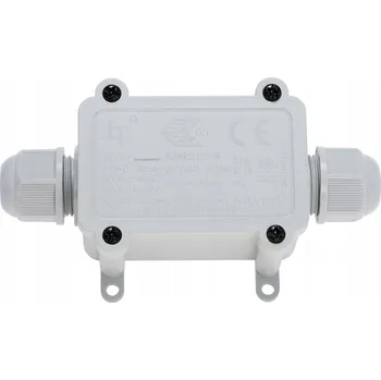 Dvojitá hermetická kabelová průchodka IP68 CableGuard bílá