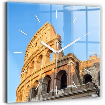 Hodiny Nástěnné hodiny Wallfluent žluté 30 cm