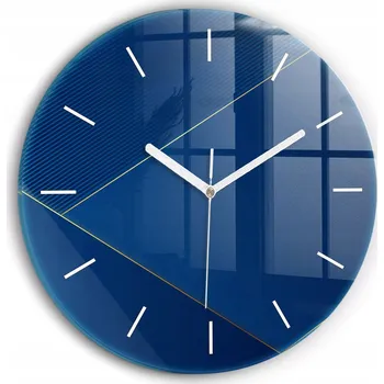 Hodiny Ozdobné nástěnné hodiny s krásnou grafikou Abstraktní dekorace kulatý průměr 30 cm