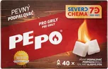 PEPO Pevný podpalovač 40 ks 280g