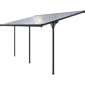 Pergola Hliníkový přístřešek IWHOME 557 x 305 x 240 cm
