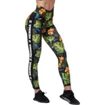 Dámské kompresní 7/8 legíny Nebbia HIGH-WAIST PERFORMANCE LEGGINGS zelené 567-35 - XS | UK 5,5 | US 8