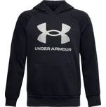 Dětská funkční mikina přes hlavu Under Armour RIVAL FLEECE HOODIE K černá 1357585-001 - YXS | UK 13 | US 14