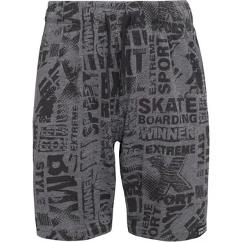 Chlapecké úpletové šortky Lewro CHEW 164/170 Tmavě šedá, Šedá