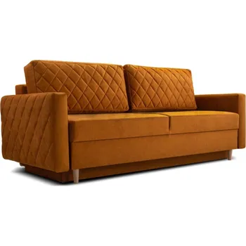 Pohovka Pohovka rozkládací LENOLA Oranžová, Noel 12