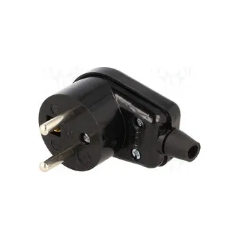 Elektrická zásuvka WT-16S/BK