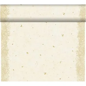 Jednorázový ubrus Šerpa TÉTE 0,4 x 24 m Dunicel CELEBRATE CREAM