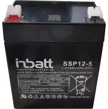 Ohradník Náhradní baterie AGM 12V, 5 Ah pro elektrický ohradník AKO Sun Power S 250