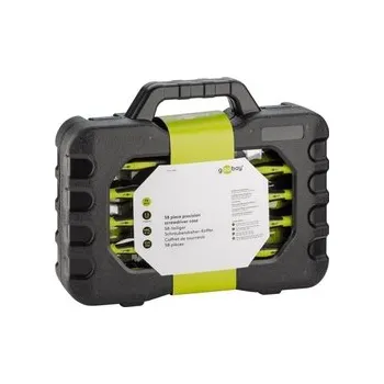 Šroubovák Šroubováky Šroubováky + bity SADA 58 ks. Goobay