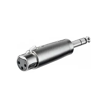Elektrická zásuvka Audio adaptér XLR zásuvka - Jack 6,35mm Goobay