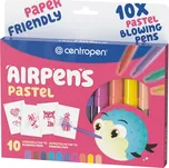 Foukací fixy Centropen 1500/10 AIRPENS Pastel sada 10ks