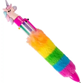 Šestibarevná propiska - Růžový jednorožec - Albi