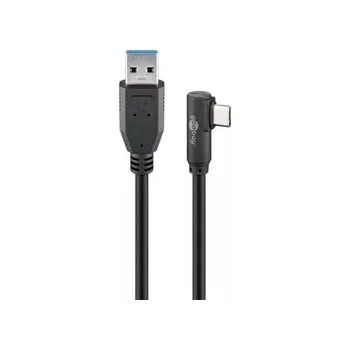 Datový kabel USB-C - USB 3.2 Gen1 GAME ANGLE Kabel Goobay 1m