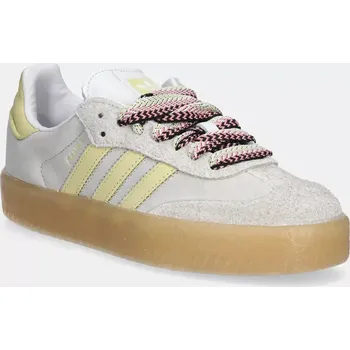 Dámské tenisky Kožené tenisky adidas Originals Sambae W šedá barva, JI2739, 38, 09X