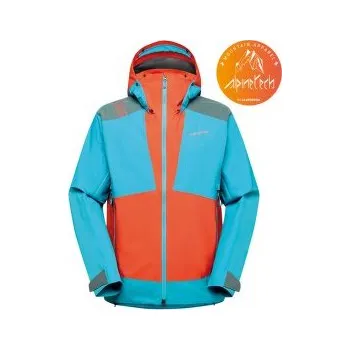 Pánská větrovka La Sportiva Supercouloir GTX Pro Jacket Men Cherry Tomato/Tropic Blue červená L