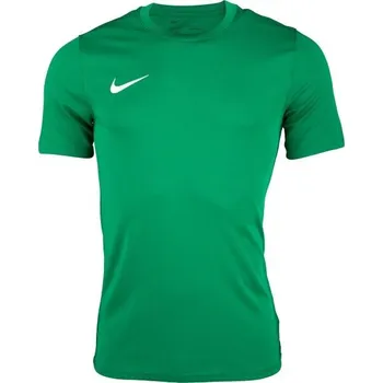 Pánské sportovní tričko Nike DRI-FIT PARK 7 S Zelená, Bílá